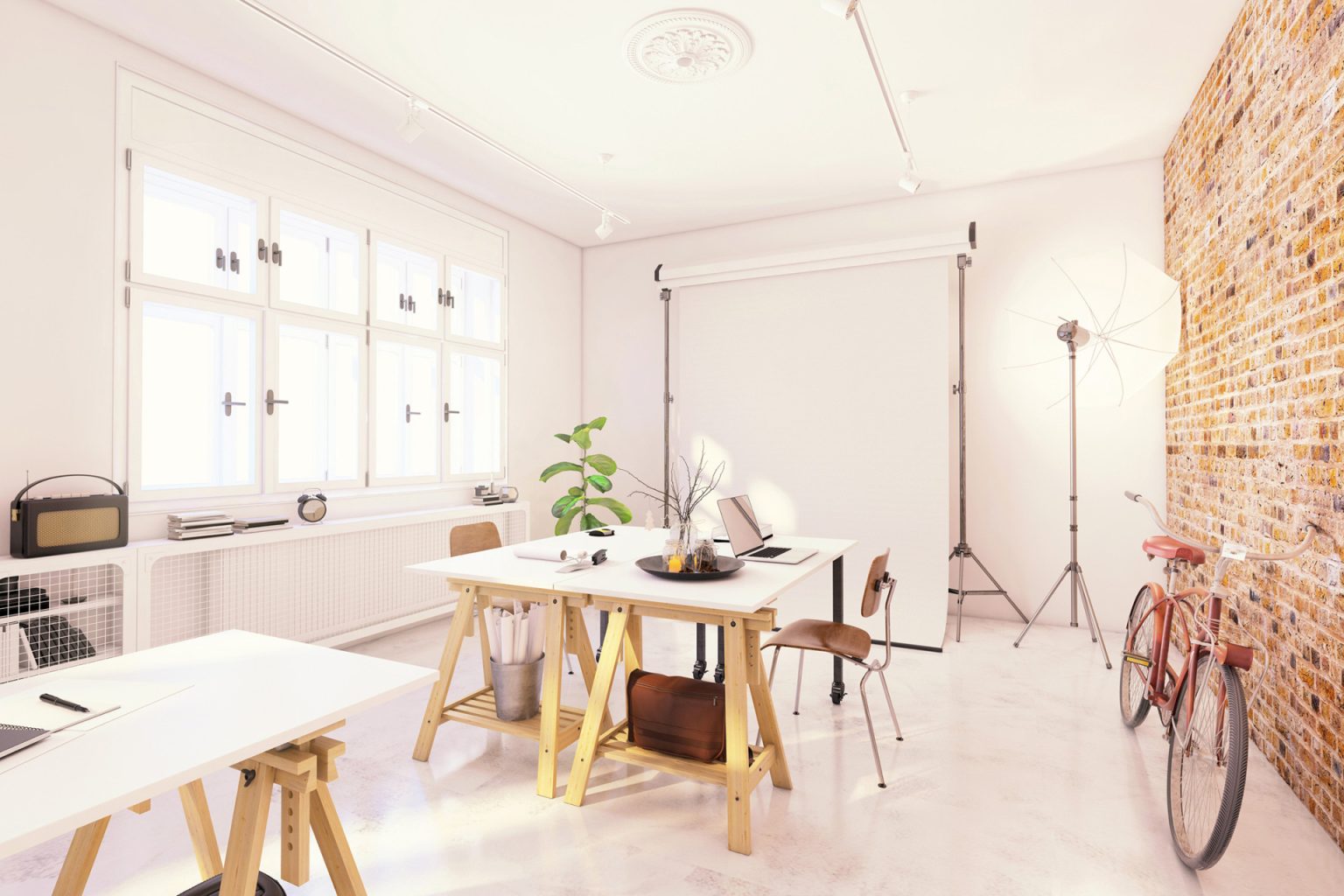 Isolatie van een halfsteens garage muur met Isobooster